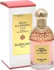 A bottle of Guerlain Aqua Allegoria Forte Rosa Palissandro Eau de Parfum and its packaging. Voir les images du produit