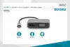 Adapter DIGITUS DP + VGA Adapter 20cm 4K/30Hz Silber Produktbild-Vorschau 5