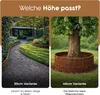 BOOGARDI Beeteinfassung Holz · Rasenkante 30cm hoch x 3m Produktbild-Vorschau 7