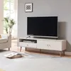 Mobile TV "Hallevil" con cassetto e 2 ante, 150 x 39 x 45 Anteprima dell’immagine prodotto 1
