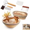 Brot Gärkorb Set Rund 23cm & Oval 25cm aus Rattan, mit Produktbild-Vorschau 1