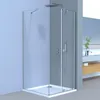 LEMMO Movable Duschkabine Schiebetuer Nano Glas Eckeinstieg Produktbild-Vorschau 2