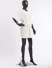 FC-11B Belle femme abstraite Mannequin peint noir mat Voir les images du produit 14