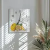 Tulup Glasuhr Wanduhr Küchenuhr Echt-Glas 30x30 cm Modern Produktbild-Vorschau 3