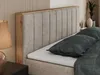 MKS MEBLE King Boxspringbett 180x200 mit Bettkasten Eiche, Produktbild-Vorschau 3