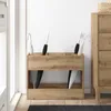vidaXL Supporto per ombrellone Rovere artigianale 65 x 24 x Anteprima dell’immagine prodotto 4