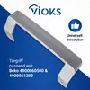 Türgriff passend wie Beko 4900061200 Griff silber 260mm für Produktbild-Vorschau 2