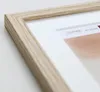 Set Holzbilderrahmen mit Passepartout Elegantes Design Foto Produktbild-Vorschau 3