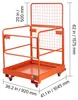 Plateforme de manutention VEVOR, dimensions 920 x 1045 mm, Voir les images du produit 8