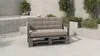 Lermowood Palettenmöbel Mpe Sofa 120 x 80 cm Grau | Produktbild-Vorschau 2