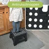 Klapphocker / Tritthocker, 29x22x22 cm, schwarz Produktbild-Vorschau 6