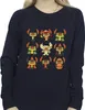Disney - Sweatshirt für Damen BI23018 (S) (Marineblau) Produktbild-Vorschau 4