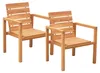 Refurbished Möbelretoure Gartengruppe 4tlg Gartentisch Teak Produktbild-Vorschau 5