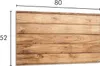 Placa protectora de vidrio para estufa, 80x52 cm, madera Vista previa de la imagen del producto 2