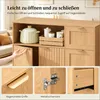 Sideboard Kommode Anrichte mit 3 Schubladen & Türen, Produktbild-Vorschau 8