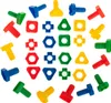 Blocchi di costruzione didattici montessoriani viti 30 Anteprima dell’immagine prodotto 6