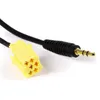 KFZ AUX IN SET Adapter 3,5 Klinke + Bügel Schlüssel Auto Produktbild-Vorschau 2