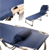Lettino da campo pieghevole turistico Canada Blu Navy Anteprima dell’immagine prodotto 2