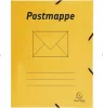 A yellow folder with the word "Postmappe" and an envelope icon. Voir les images du produit