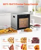 Dörrgerät Dörrautomat 10 Tabletts Edelstahl 1kW für Obst Produktbild-Vorschau 5