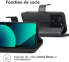 imoshion Luxe Bookcase pour le Xiaomi 13T / 13T Pro - Noir Voir les images du produit 4