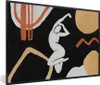 MuchoWow® Gerahmtes Poster Frau - Figur - Kunst 90x60 cm - Produktbild-Vorschau 1