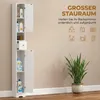Badezimmerschrank schmaler Badschrank mit Schublade Produktbild-Vorschau 4