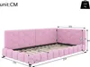 Flieks Polsterbett 90x200cm mit USB, Schlafsofa mit Produktbild-Vorschau 7