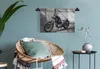 MuchoWow® Wandteppich Wandbehang Ein altmodisches Produktbild-Vorschau 5
