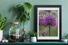 Bild 20x30 MDF-Rahmen, Wandkunst Knoblauch Blumen Produktbild-Vorschau 2