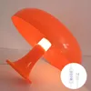 Große Pilzlampe Orange 32cm, LED Tischlampe dimmbar, 3 Produktbild-Vorschau 5