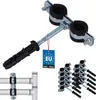 KOTARBAU® 10er Set Rohrschellen 3/8" Doppelt Produktbild-Vorschau 1