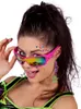 80er Disco Brille neon-pink - Fasching Karneval Produktbild-Vorschau 2