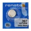 Renata Watch 397 Uhrenbatterie SR726SW 0% Mercury 1,55 V Produktbild-Vorschau 2