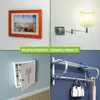 A collage of four different home decor and organization items mounted on walls. Náhled obrázku produktu