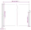 vidaXL Bočná výsuvná markíza čierna 160x500 cm Náhľad obrázku produktu 8