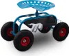 Bituxx Garten Rollhocker Hocker Arbeitshocker Sitzhocker Produktbild-Vorschau 1