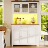 MODFU Küchenschrank Hochschrank 104 × 40 × 180 cm, Produktbild-Vorschau 2