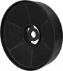 A black circular carbon filter for a range hood. Produktbild-Vorschau