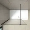140X200cm Walk in Duschwand Milchglas 10mm ESG Produktbild-Vorschau 5