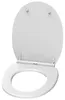 SANILO® WC-bril met zachte sluiting en snelsluiting, wit. Productafbeelding-voorbeeld 3