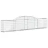 The Living Store Gabionen mit Hochbogen 10 Stk. Produktbild-Vorschau 3