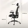 Huzaro Combat 7.3 | Herní židle Ergonomická kancelářská Náhled obrázku produktu 2