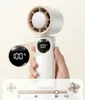Ručný ventilátor, prenosný mini ventilátor s LED displejom, Náhľad obrázku produktu 3