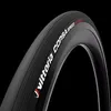 A close-up studio shot of a bicycle tire against a black background. Produktbild-Vorschau