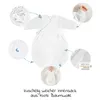 Set sacco a pelo Coconette 2 pezzi - Cerchio Bianco Grigio Anteprima dell’immagine prodotto 4