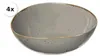 Servierschale 20,5x16,5cm 4er Set Taste taupe Produktbild-Vorschau 1
