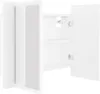 vidaXL Lustro łazienkowe LED szafka białe 60x12x45 cm Podgląd zdjęcia produktu 13