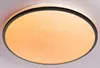 LED-Deckenleuchte - Weiß - Schwarz - Metall - Ø 49 cm - mit Produktbild-Vorschau 2