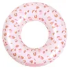 Gommone da nuoto - Colore rosa antico - Motivo leopardo - Anteprima dell’immagine prodotto 1